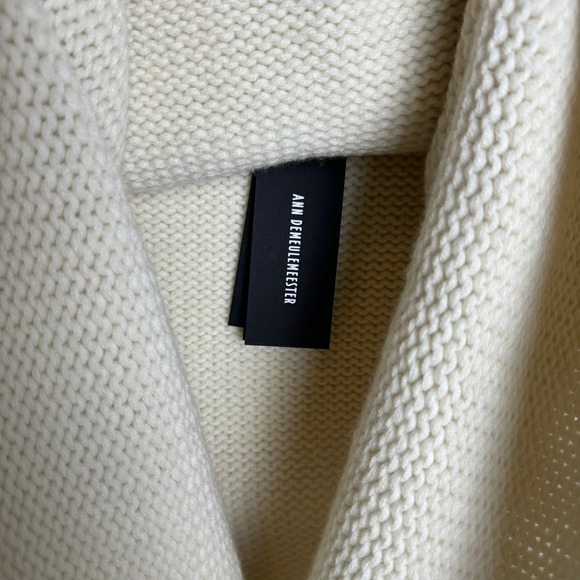 Ann Demeulemeester Wool Turtle Pullover - Picture 7 of 13